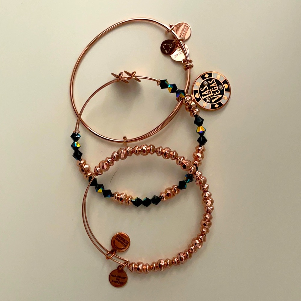 Alex and Ani - Las Vegas Rose Gold Bundle